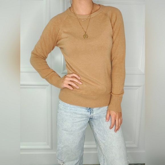 Beige French Connection Sweater - Picture 1 of 5